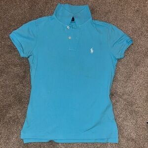 Ralph lauren sport half sleeve womens baby blue M
